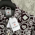 Cotton-Feel Printed Knit Shirt