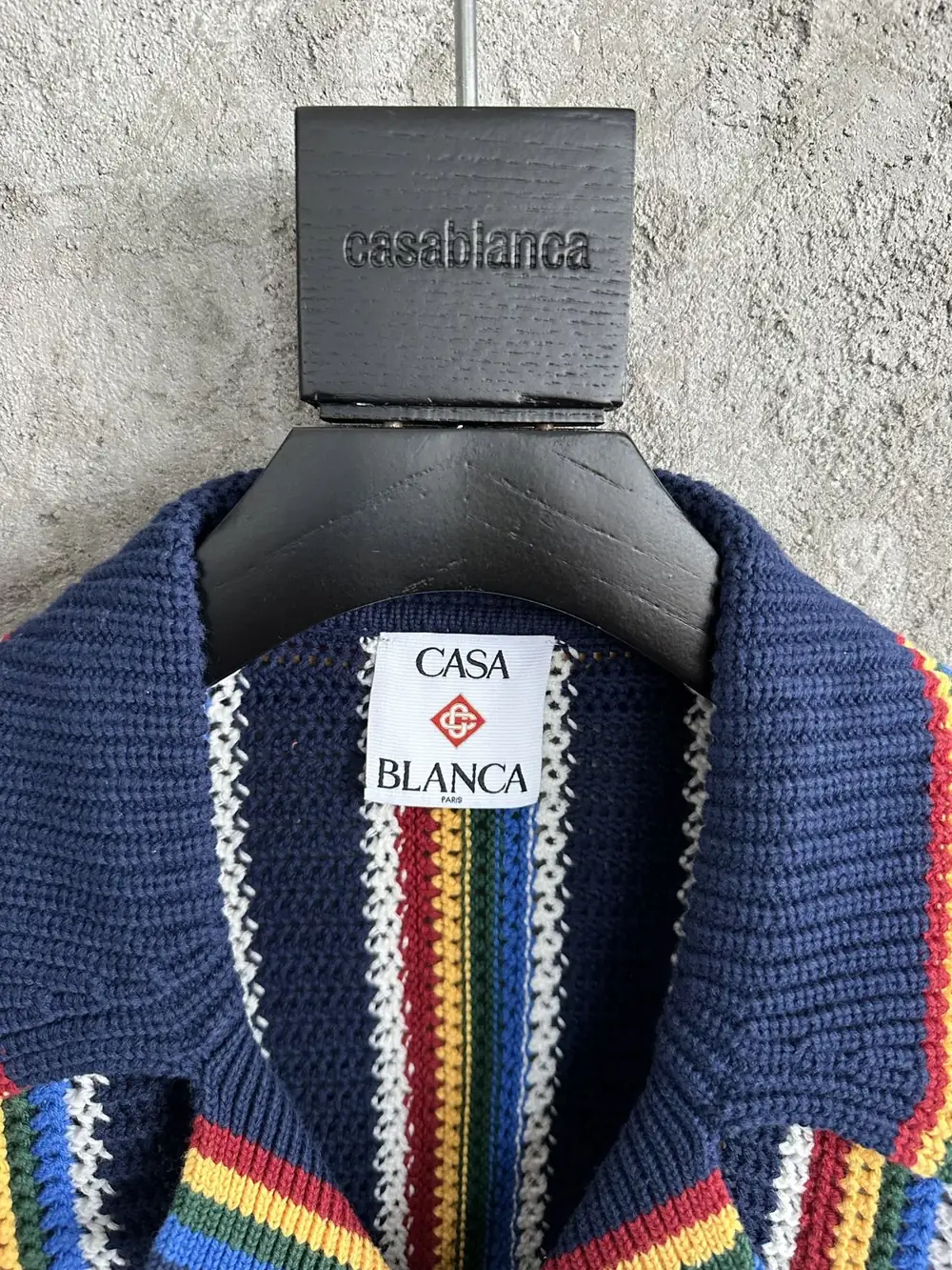 Casablanca Cotton-Feel Knit Shirt - Image 3