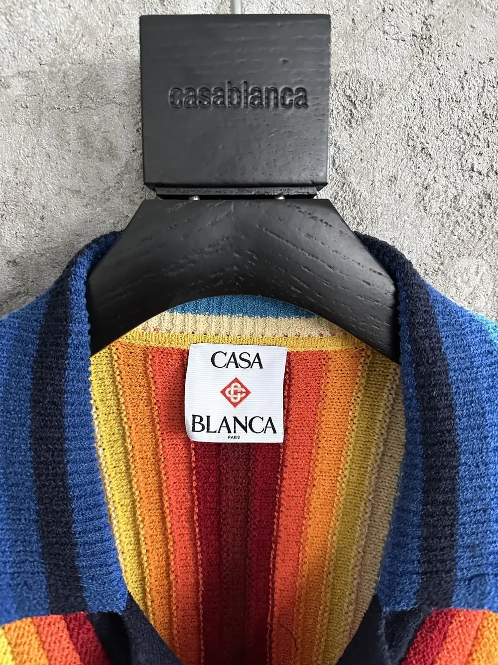 Casablanca Cotton-Feel Knit Shirt - Image 3