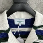 Cotton-Feel Textured Knit Shirt