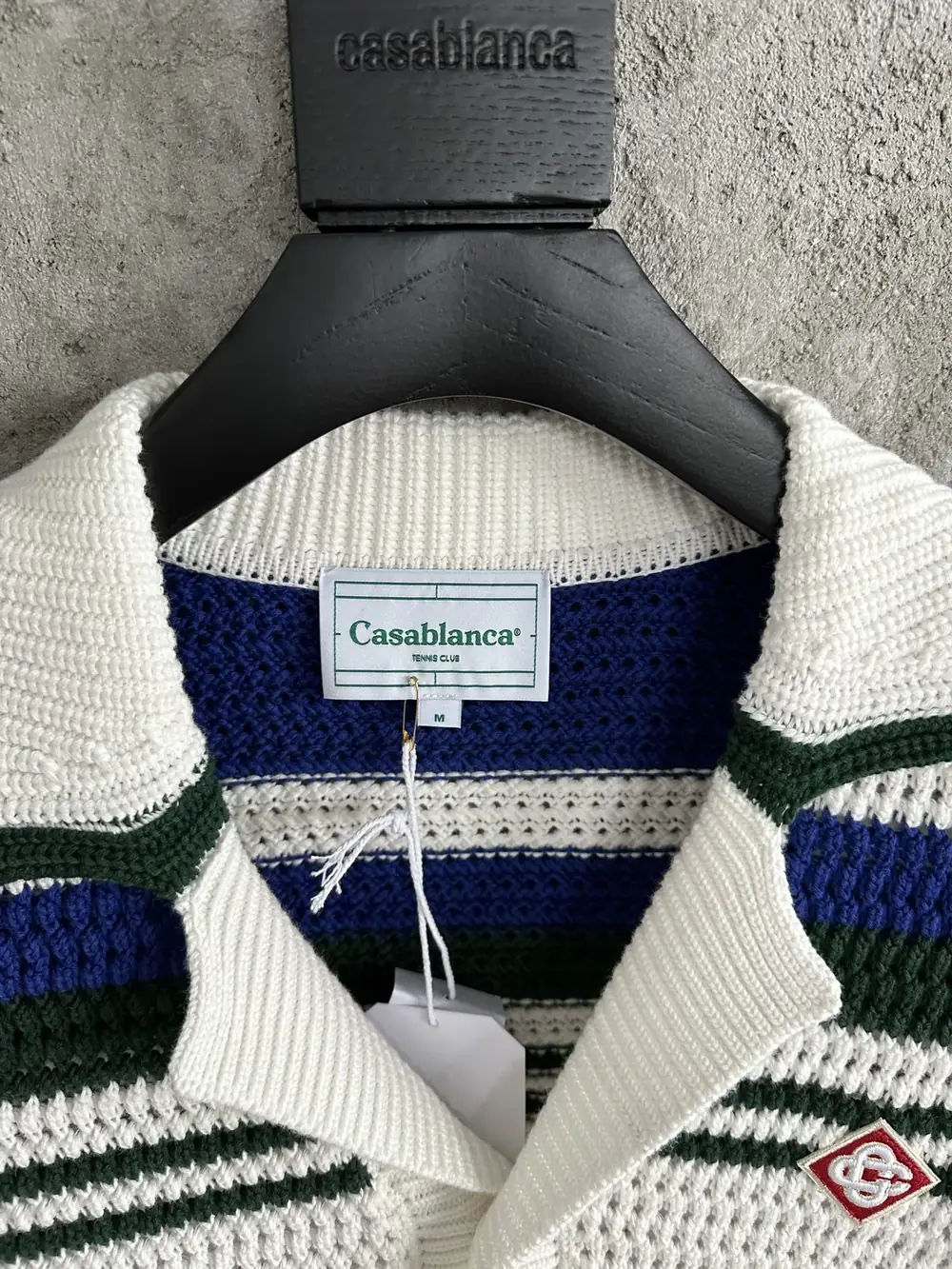 Casablanca Cotton-Feel Knit Shirt - Image 3