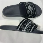 Embroidered Slides