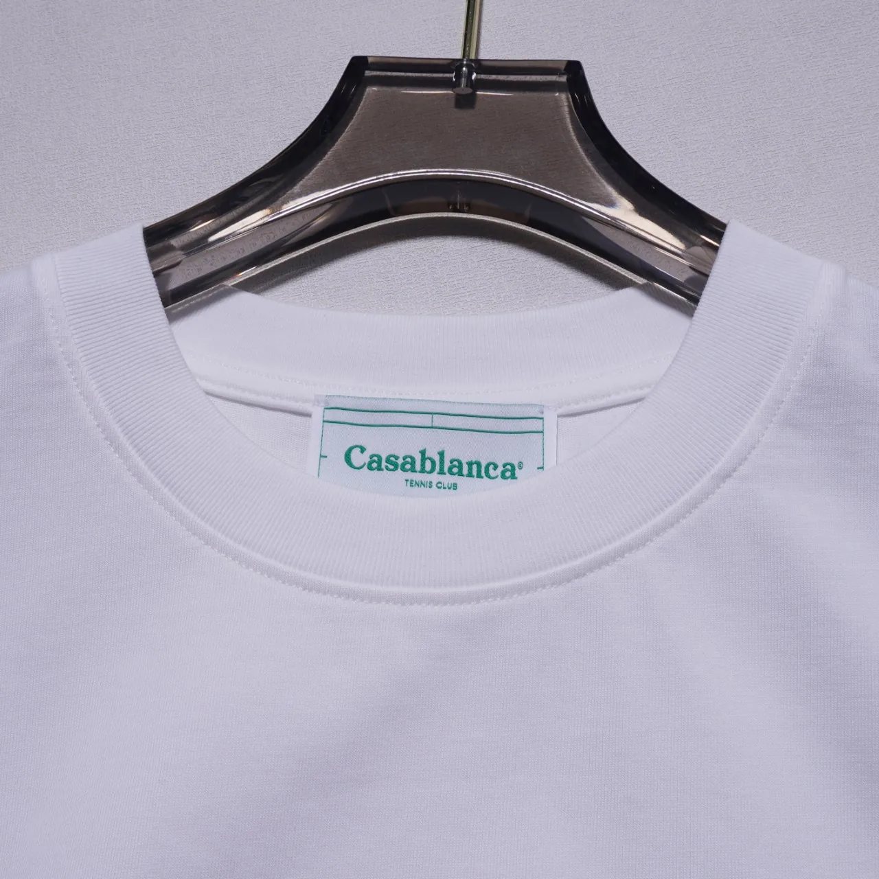 Casablanca Cotton Printed Round Neck T-Shirt #C6722W