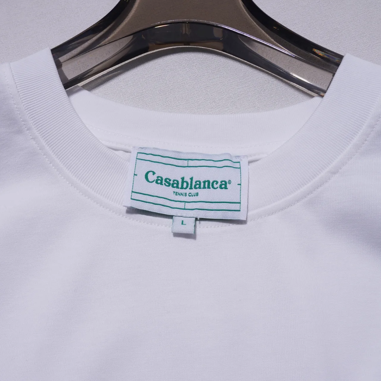 Casablanca Cotton Printed Round Neck T-Shirt #C6724W