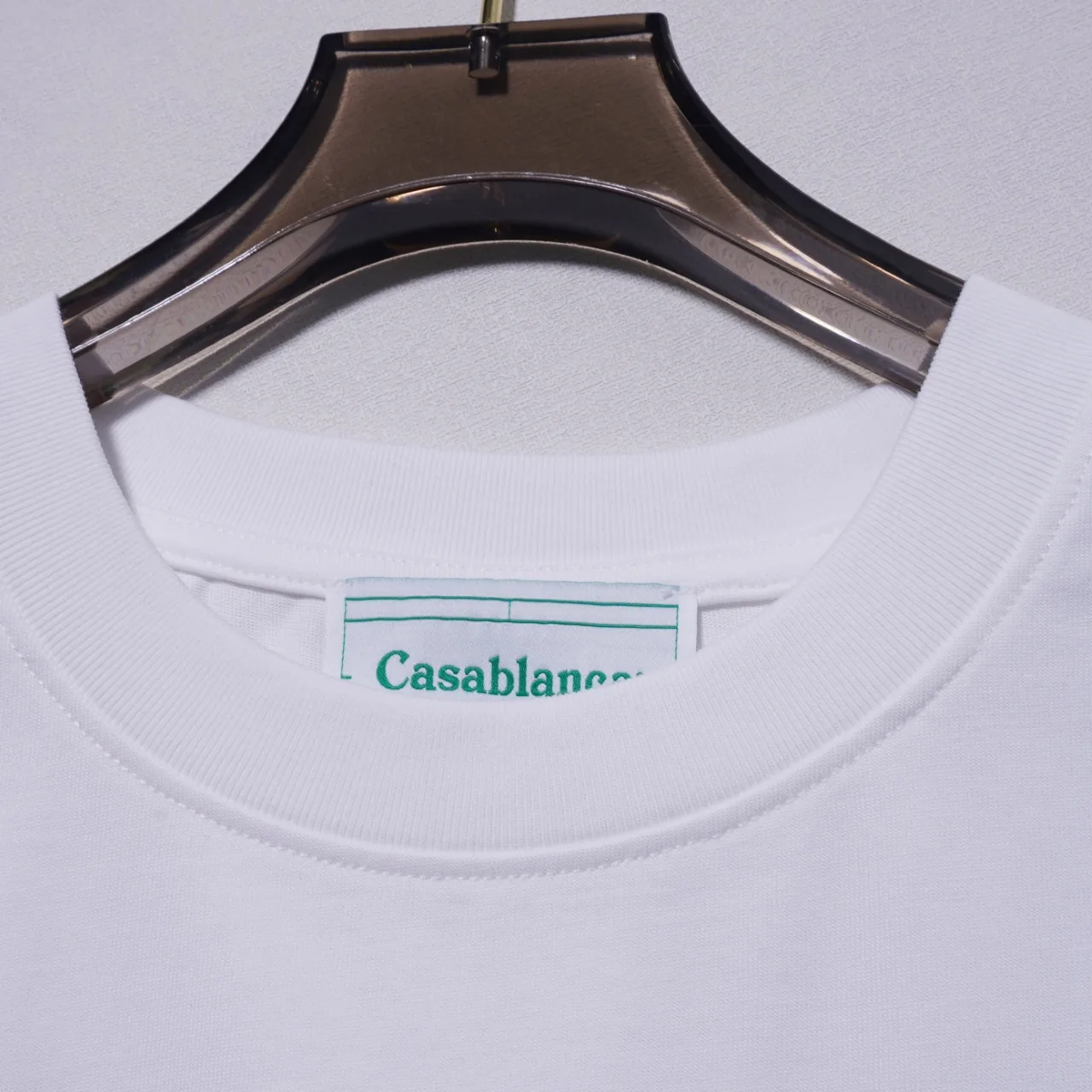 Casablanca Cotton-Feel Printed T-Shirt - Image 3