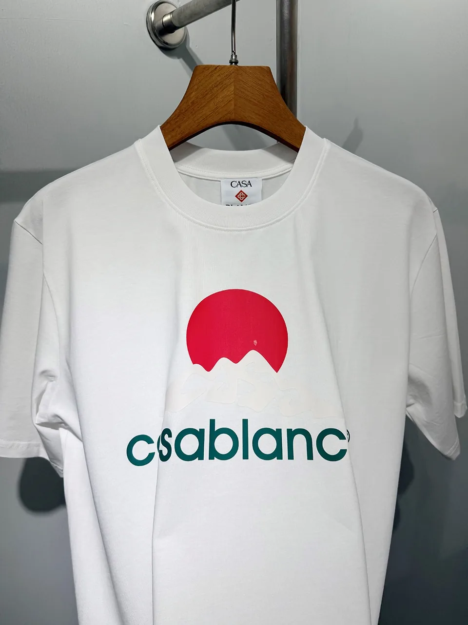 Casablanca Cotton-Feel Printed T-Shirt - Image 3
