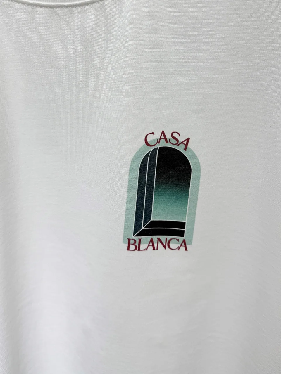 Casablanca Cotton-Feel Printed T-Shirt - Image 3