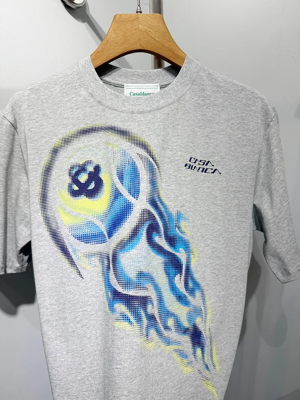 Casablanca Cotton-Feel Printed T-Shirt - Image 4