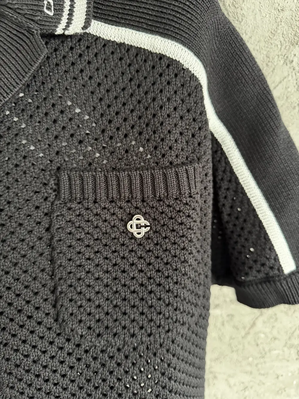 Casablanca Embroidered Knit Shirt - Image 4