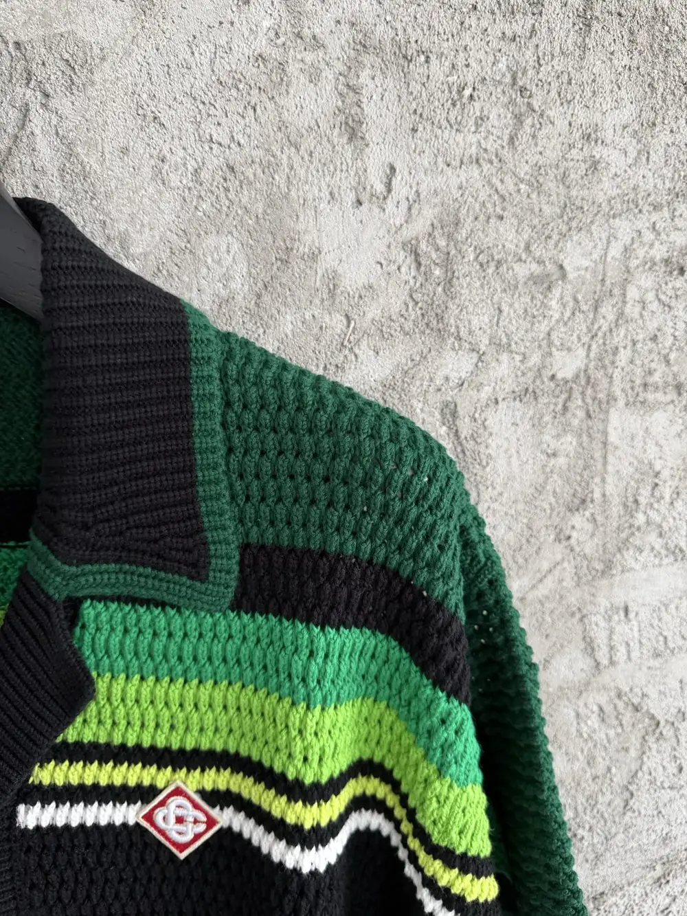 Casablanca Cotton-Feel Knit Shirt - Image 4