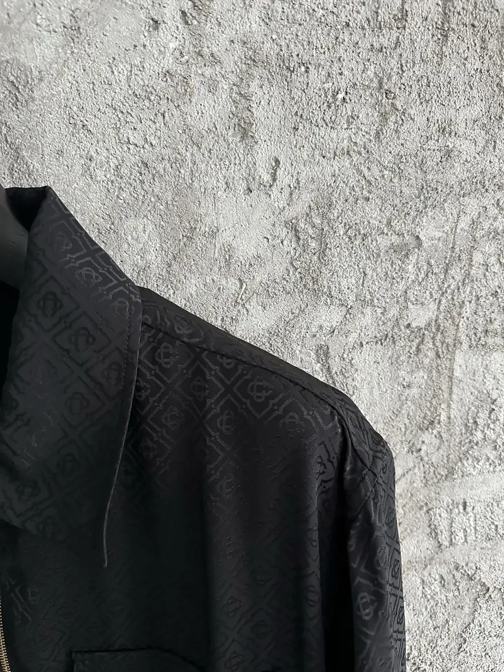 Casablanca Silk-Feel Printed Short Sleeve Shirt - Image 4