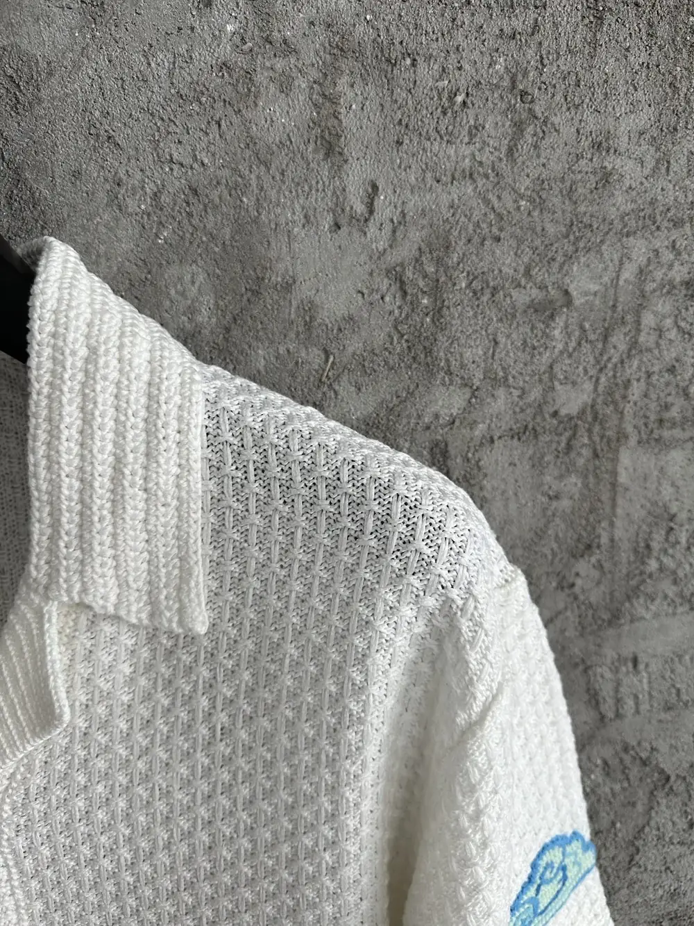 Casablanca Cotton-Feel Printed Knit Shirt - Image 4