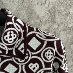 Cotton-Feel Printed Knit Shirt