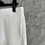 Cotton-Feel Textured Knit Shorts