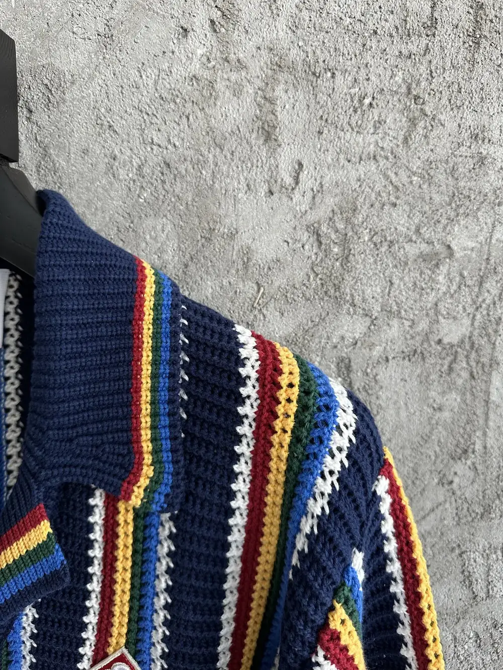 Casablanca Cotton-Feel Knit Shirt - Image 4
