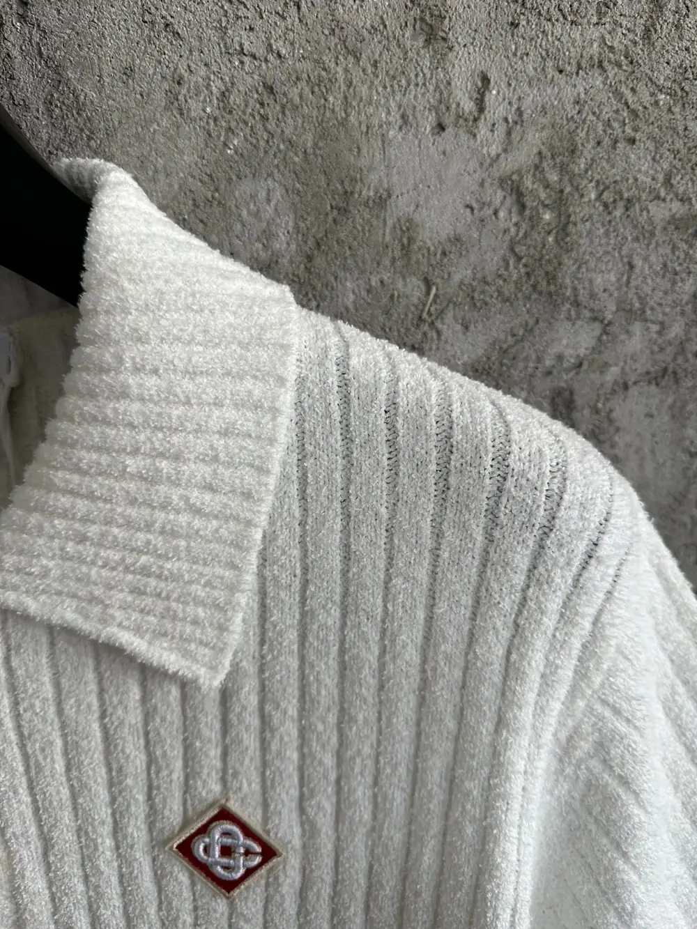 Casablanca Cotton-Feel Knit Shirt - Image 4