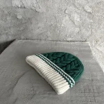 Cotton-Feel Knit Beanie