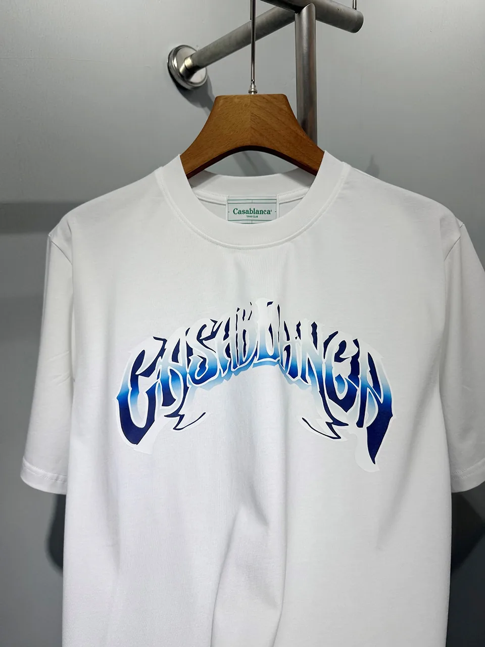 Casablanca Cotton-Feel Printed T-Shirt - Image 4