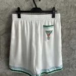 Silk-Feel Printed Shorts