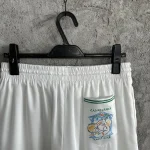 Silk-Feel Printed Shorts
