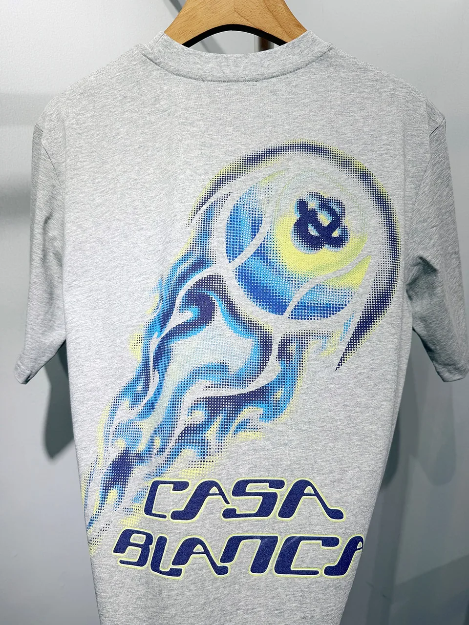 Casablanca Cotton-Feel Printed T-Shirt - Image 5
