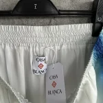 Silk-Feel Printed Shorts